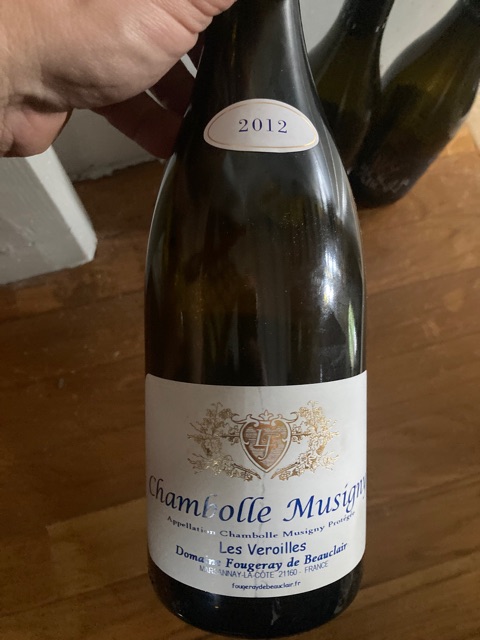Fougeray de Beauclair, Chambolle-Musigny, Les Veroilles