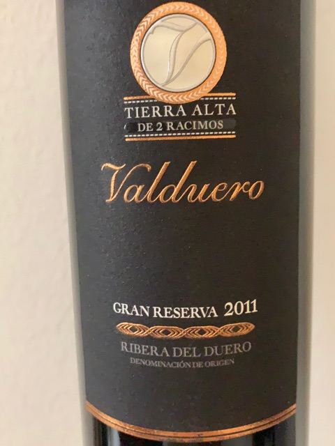 Valduero, Ribera del Duero, de 2 Racimos Gran Reserva
