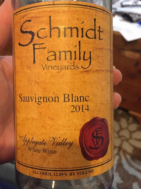 Schmidt Family Vineyards, Chardonnay, Applegate Valley