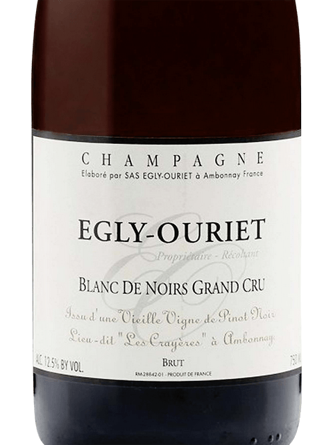 Egly-Ouriet, Blanc de Noirs Les Crayeres Vieilles Vignes Grand Cru