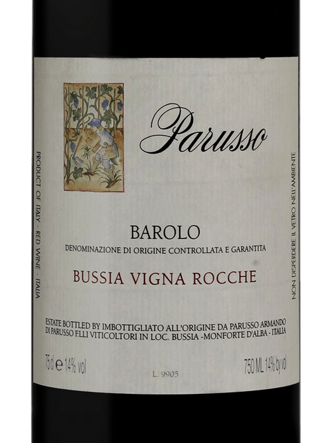 Armando Parusso, Barolo, Bussia Rocche