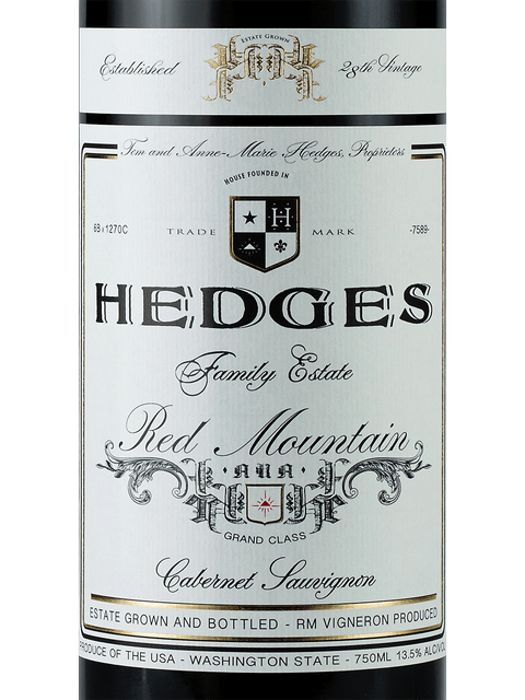 Hedges Family Estate, Touriga Nacional, Red Mountain