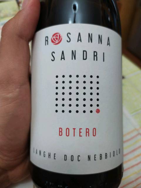 Rosanna Sandri, Langhe, Botero Nebbiolo