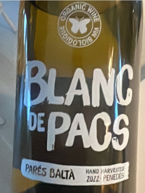 Pares Balta, Music Blanc, Penedes