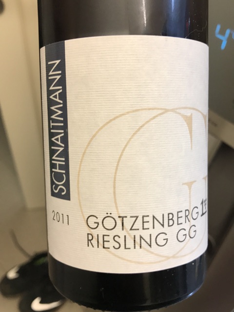 Schnaitmann, Bergmandel Riesling, Wurttemberg