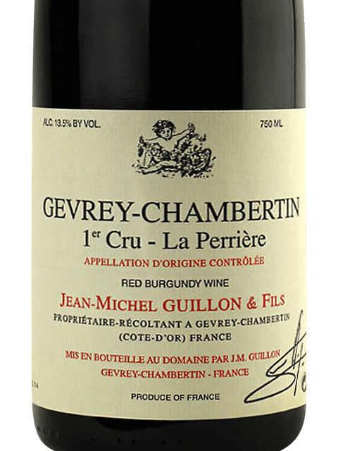 Jean Michel Guillon, Gevrey-Chambertin Premier Cru, Petite Chapelle