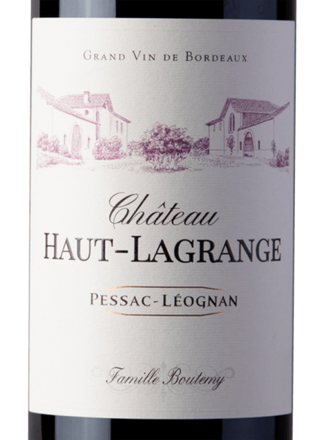 Chateau Haut Lagrange, Rouge, Pessac-Leognan