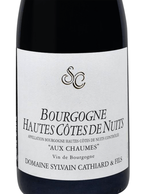 Domaine Sylvain Cathiard, Bourgogne, Hautes Cotes de Nuits Aux Chaumes