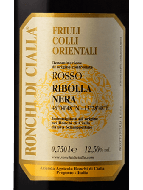Ronchi di Cialla, Friuli Colli Orientali, Ribolla Gialla