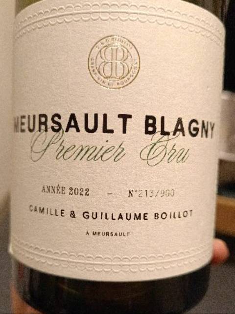 Camille & Guillaume Boillot, Volnay Premier Cru, Champans