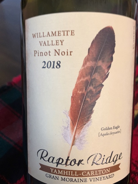 Raptor Ridge, Gran Moraine Vineyard Chardonnay, Willamette Valley