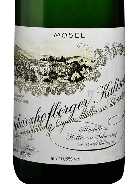 Egon Muller, Scharzhofberger Riesling Kabinett feinherb, Mosel