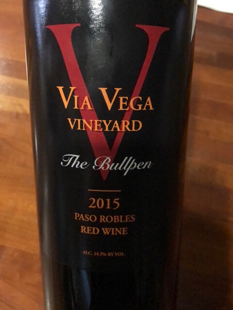 Via Vega Vineyard Aglianico Blend
