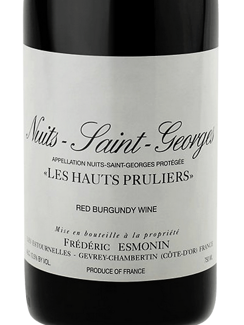 Frederic Esmonin, Nuits-Saint-Georges, Les Hauts Pruliers