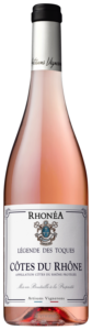 Rhonea, Cotes du Rhone, Legende des Toques Rose