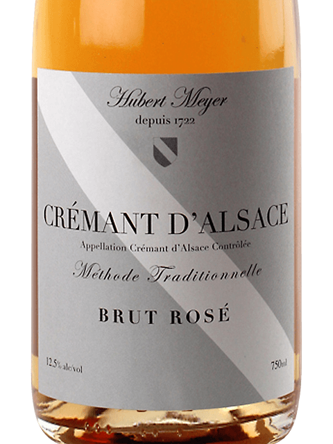 Hubert Metz, Brut Rose, Cremant d'Alsace