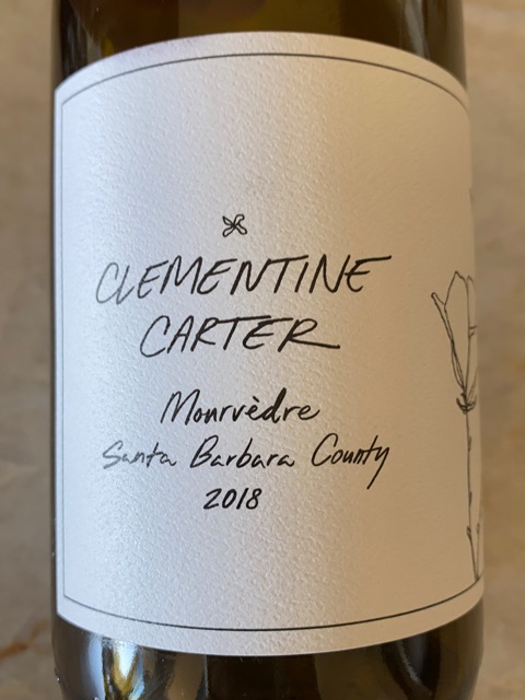 Clementine Carter, Curtis Mourvedre, Santa Ynez Valley
