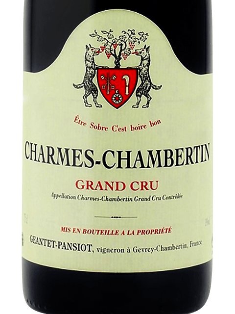 Geantet-Pansiot, Chambertin Grand Cru