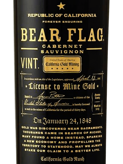 Bear Flag, Cabernet Sauvignon, Sonoma County
