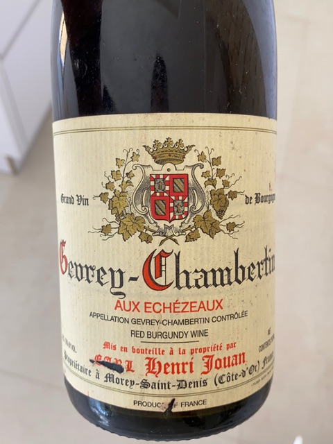 Henri Jouan, Gevrey-Chambertin, Aux Echezeaux