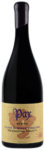 Pax, Syrah Alder Springs, Mendocino County