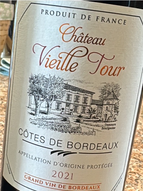 Chateau de la Vieille Tour, Bordeaux Superieur