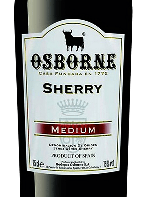 Osborne, Medium 10RF Sherry