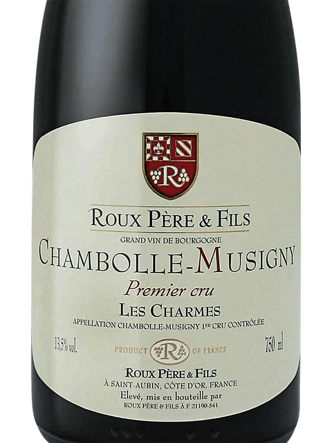 Roux Pere et Fils, Chambolle-Musigny Premier Cru, Les Borniques