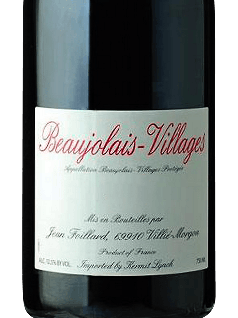Jean Foillard, Beaujolais Nouveau