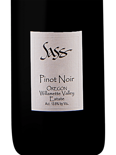 Sass, Pinot Noir, Willamette Valley