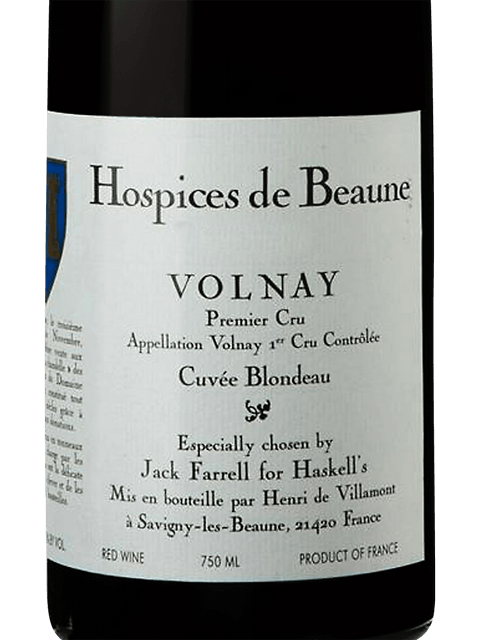 Hospices de Beaune (Camille Giroud), Volnay, Cuvee Blondeau