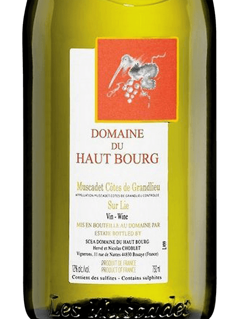 Domaine Du Haut Bourg, Sur Lie, Gros Plant du Pays Nantais