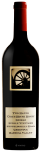 Two Hands, Coach House Block Shiraz, Barossa Valley