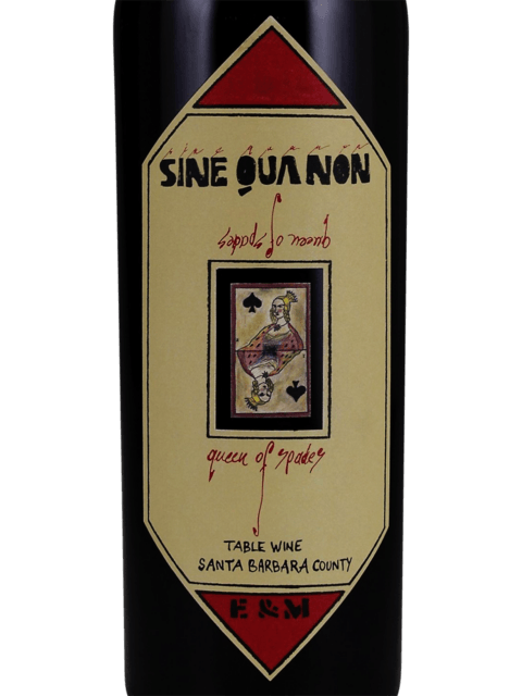Sine Qua Non, Queen Of Spades, Arroyo Grande Valley