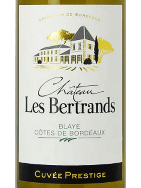 Chateau Les Bertrands, Blaye-Cotes de Bordeaux