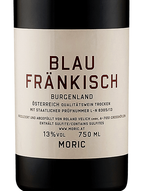 Moric, Blaufrankisch, Burgenland