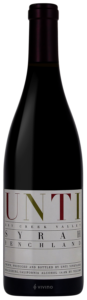 Unti, Benchland Syrah, Dry Creek Valley