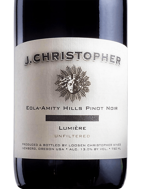 J Christopher, J.J Pinot Noir, Willamette Valley