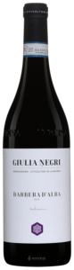 Giulia Negri, Barbera d'Alba