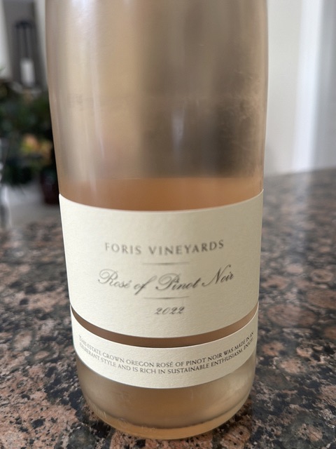 Foris, Rose of Pinot Noir, Rogue Valley