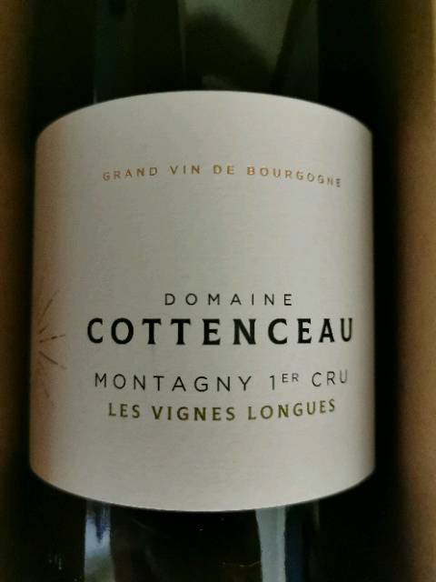 Domaine Cottenceau, Montagny Premier Cru, Les Vignes longues