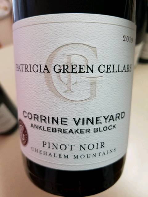 Patricia Green, Olenik Vineyard Anklebreaker Block Pinot Noir, Chehalem Mountains