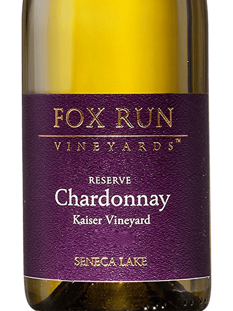 Fox Run Vineyards, Kaiser Vineyard Chardonnay Reserve, Seneca Lake