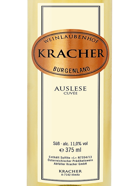 Weinlaubenhof Kracher, Cuvee Auslese, Burgenland