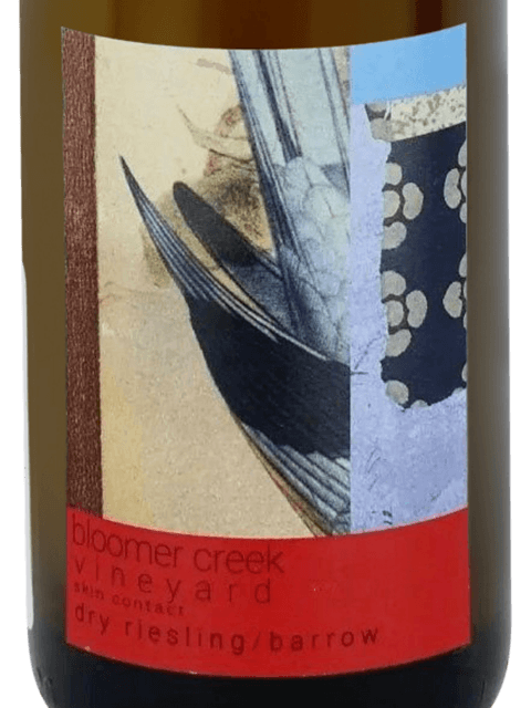 Bloomer Creek Vineyard, Barrow Vineyard Reserve Dry Riesling, Finger Lakes