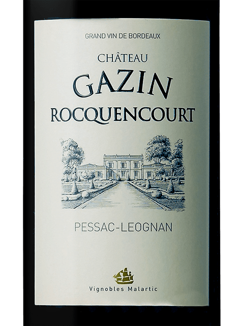Chateau Gazin Rocquencourt, Blanc, Pessac-Leognan