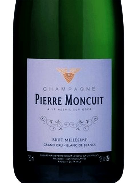 Pierre Moncuit, Millesime Blanc de Blancs Brut Non Dose Grand Cru