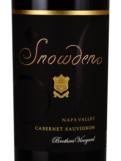 Snowden, Brothers Vineyard Cabernet Sauvignon, Napa Valley
