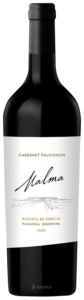 Malma, Reserva de Familia Cabernet Sauvignon, Neuquen