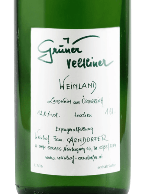 Martin & Anna Arndorfer, Strasser Gruner Veltliner, Kamptal